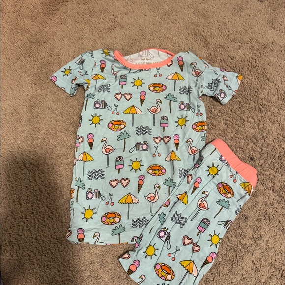 Little Sleepies Pool Party SS w/Shorts 5/6 - Picture 1 of 1